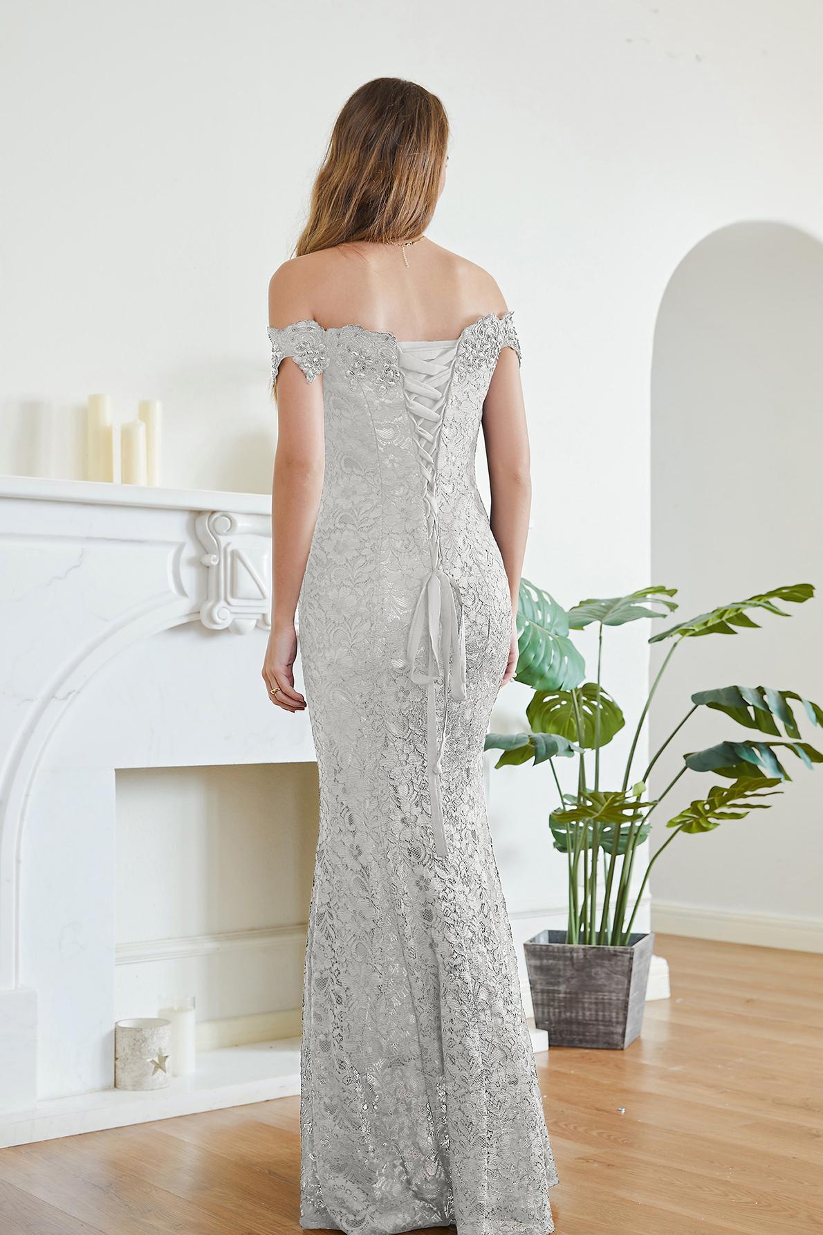 Crystal Beaded Red Mermaid Evening Dresses Off the Shoulder Prom Party Dress