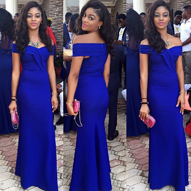 Royal Blue Prom Dresses Off-the-Shoulder Elegant Evening Gowns-newarrivaldress