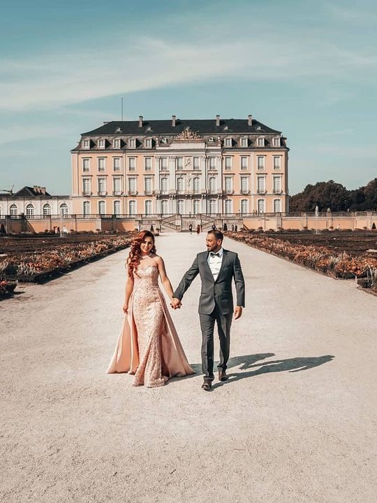 Off Shoulder Slim Mermaid Eveing Gown with detachable train-newarrivaldress