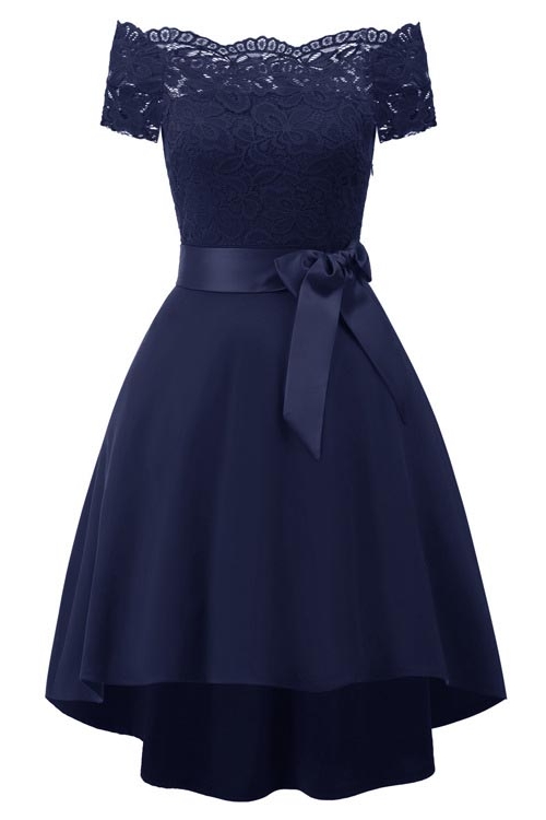 Cocktail Dresses Simple A-Line lace Elegant Summer Lace Dress-newarrivaldress