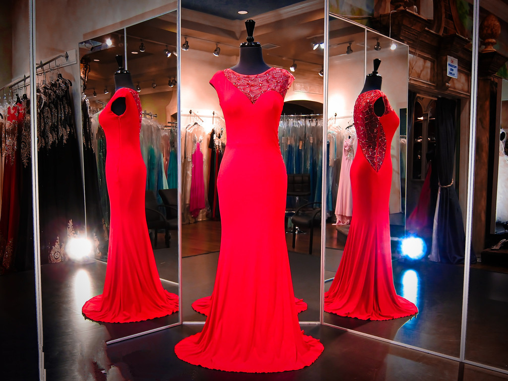 Newest Red BeadingEvening Dress Cap Sleeve Mermaid Sweep Train-newarrivaldress