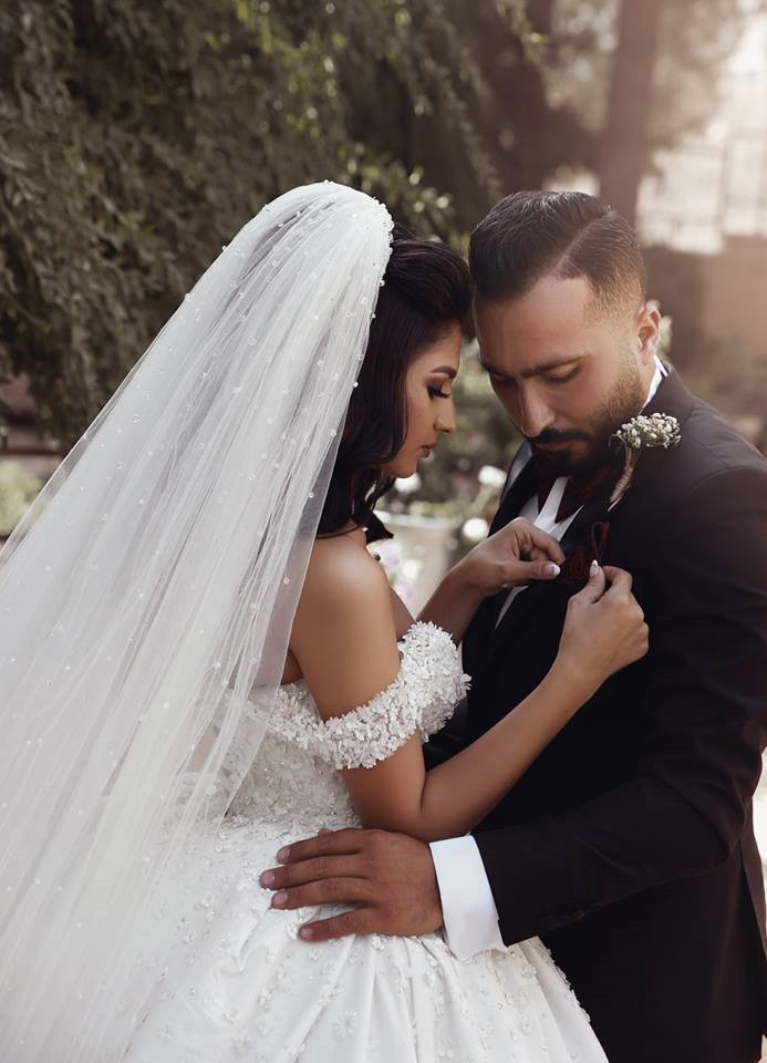 Off The Shoulder Beads Appliques Wedding Dresses 2021 | Princess Sexy Ball Gown Royal Wedding Dress-newarrivaldress