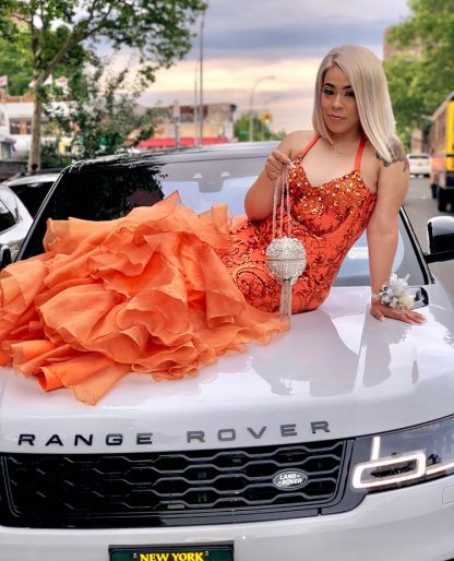 Stylish Spaghetti Straps Sleeveless Lace Appliques Rhinestones Sexy Mermaid Prom Dresses-newarrivaldress