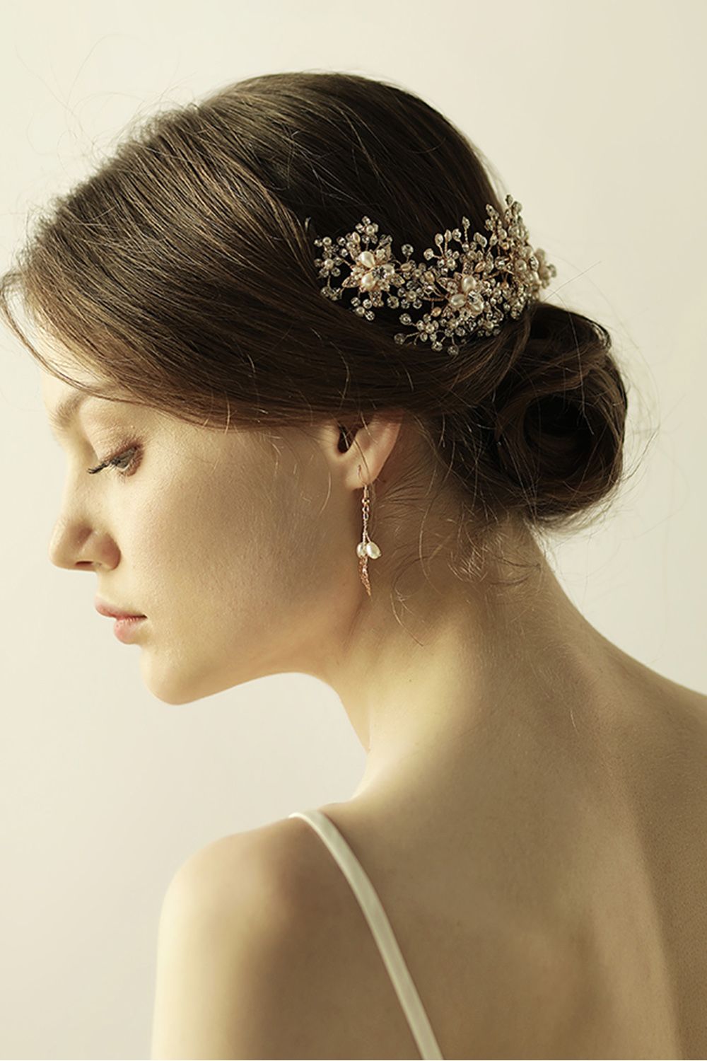 Luxury glamourous Alloy＆Rhinestone Special Occasion ＆Wedding Headbands Headpiece with Imitation Pearls-newarrivaldress