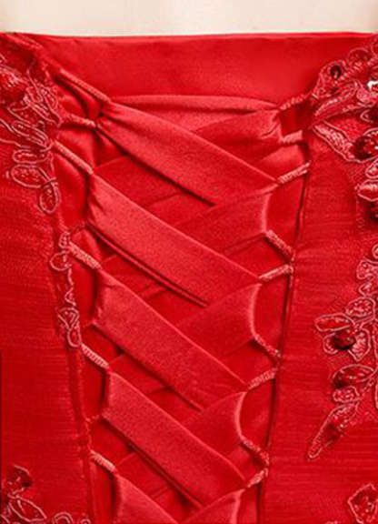 Lace Wedding Dress Off The Shoulder Ivory A Line Lace Up Half Sleeve Sequined Floor Length Bridal Dress-newarrivaldress