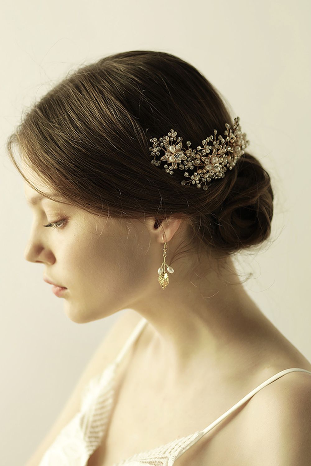 Luxury glamourous Alloy＆Rhinestone Special Occasion ＆Wedding Headbands Headpiece with Imitation Pearls-newarrivaldress