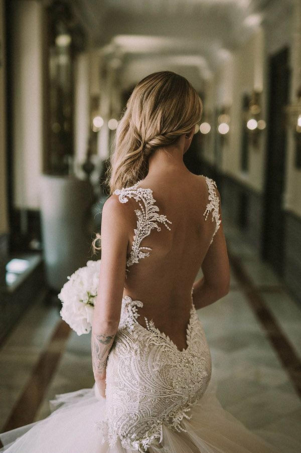 Gorgeous Lace Mermaid Bridal Dresses | New Arrival Tulle Wedding Dresses-newarrivaldress