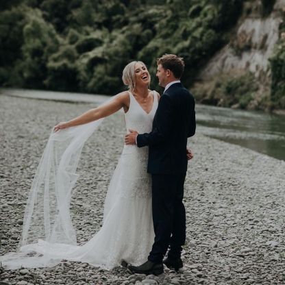 Straps V-neck Appliques Sheath Wedding Dresses | Open Back Sleeveless Bridal Gowns-newarrivaldress