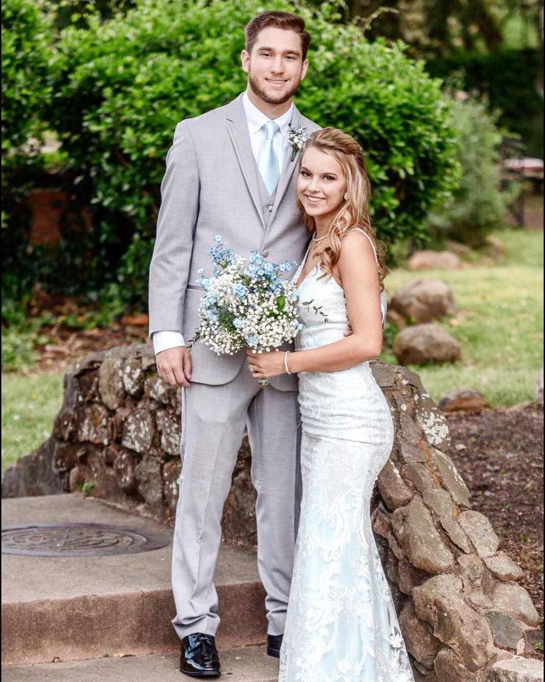 Gorgeous Spaghetti Straps V-Neck Wedding Dresses | Lace Appliques Long Bridal Gowns-newarrivaldress