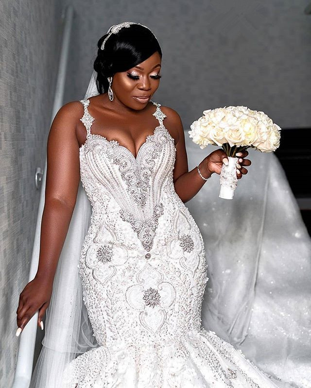 sweetheart mermaid style wedding dresses Women Wholesale Elegant Lace Bodice Fishtail Wedding Dress