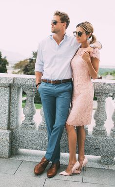 Lace Blushing Pink Formal Dresses | Knee Length Wedding Party Dress Online-newarrivaldress