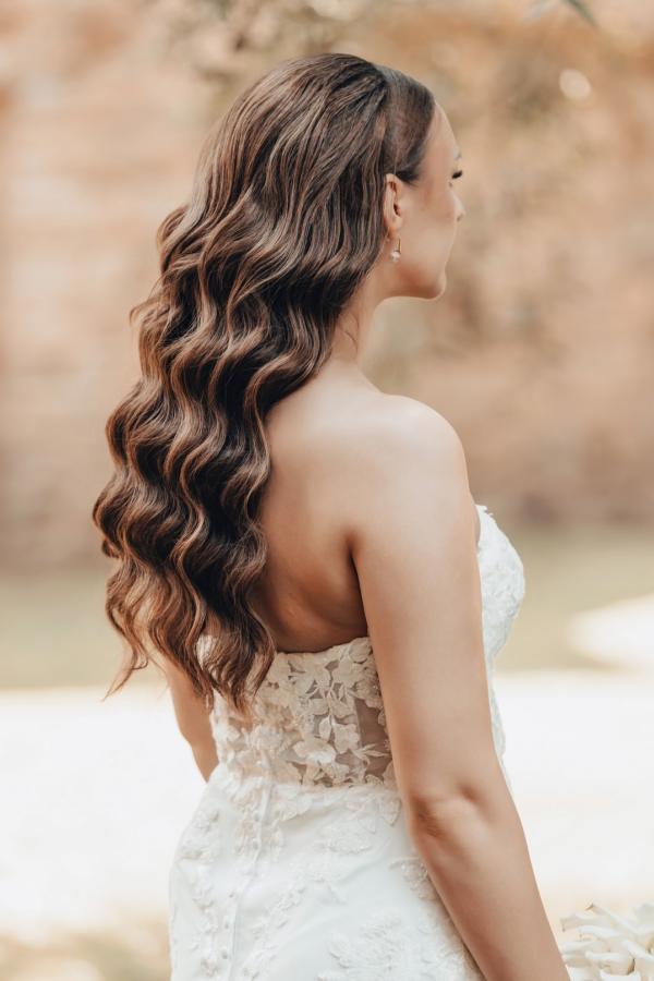 Glamorous Sweetheart Floral Lace Wedding Dresses Sleeveless Tulle Mermaid Bridal Dress-newarrivaldress