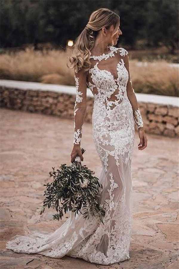 princess polly baby blue dress See Through Lace Beach Wedding Dresses Simple