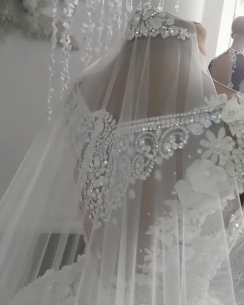Gorgeous Ball Gown Wedding Dresses | Off The Shoulder Flowers Beaded Bridal Gowns-newarrivaldress