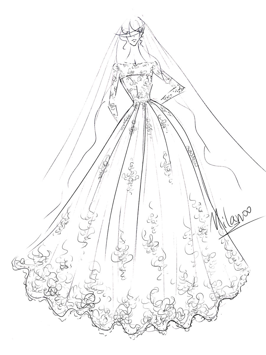 Wedding Dresses 2021 Princess Silhouette Bateau Neck Long Sleeve Natural Waist Lace Tulle Bridal Gowns-newarrivaldress