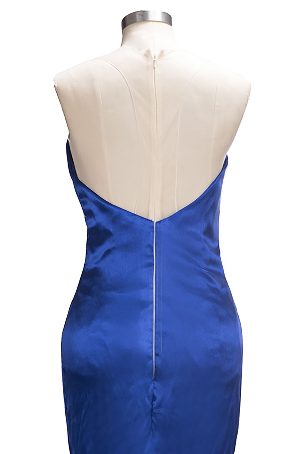 TERESA | Mermaid Floor Length V-neck Sleeveless Split Prom Dresses-newarrivaldress