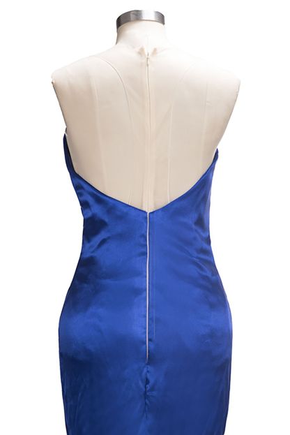 TERESA | Mermaid Floor Length V-neck Sleeveless Split Prom Dresses-newarrivaldress