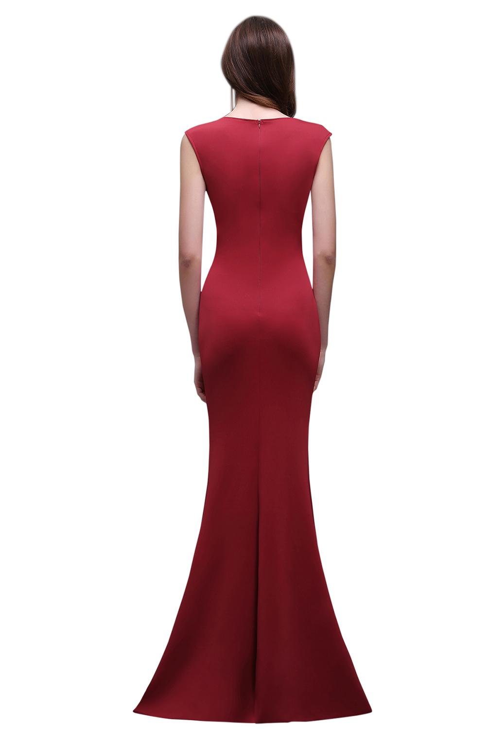 BETHANY | Sheath Scoop Floor-Length Elegant Evening Dresses-newarrivaldress