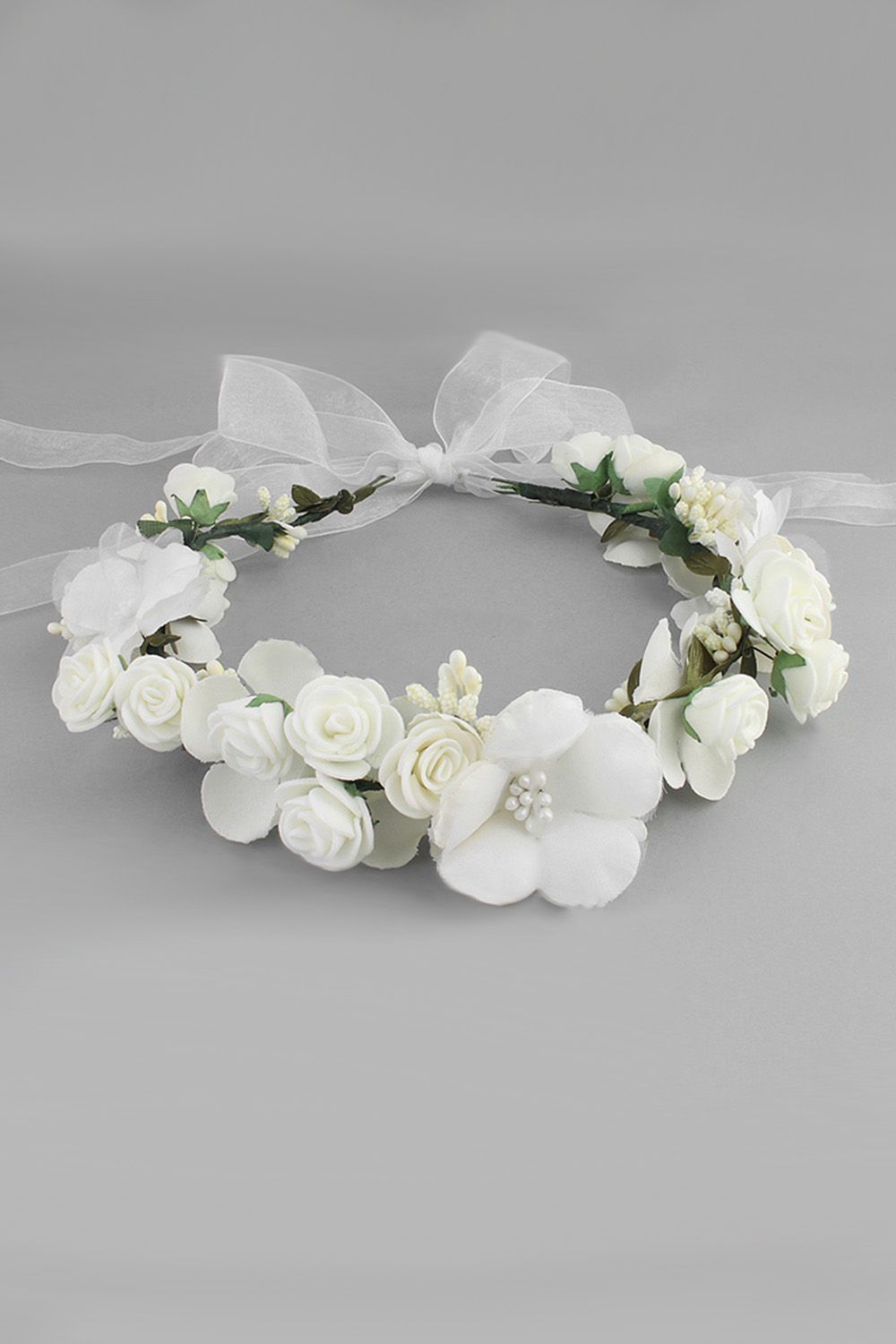 Flower Plastic Special Occasion Flower-Girl's-Headwear Headpiece with Imitation Pearls
