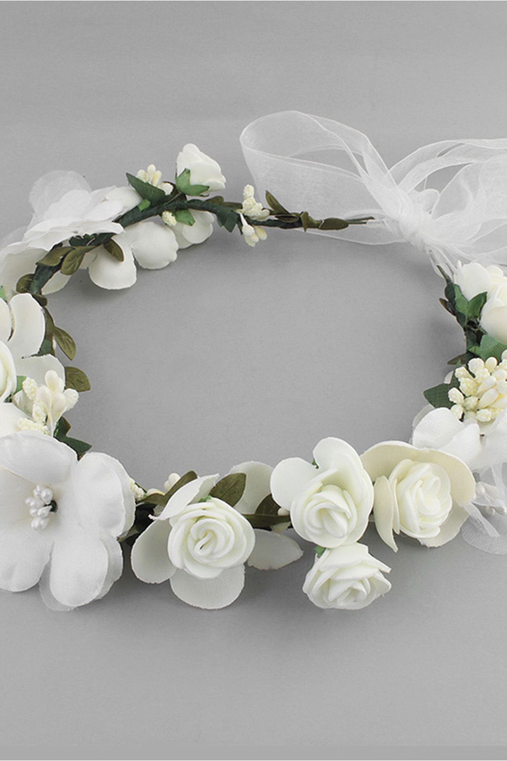 Flower Plastic Special Occasion Flower-Girl's-Headwear Headpiece with Imitation Pearls