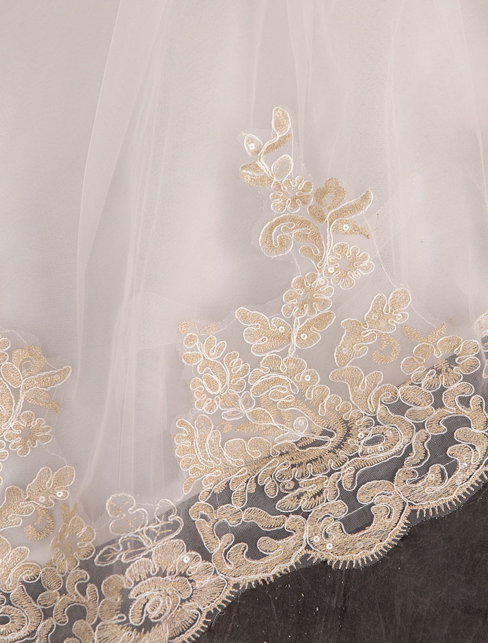 Princess Wedding Dress Ivory Lace Applique Off The Shoulder Short Sleeve Bridal Gown-newarrivaldress