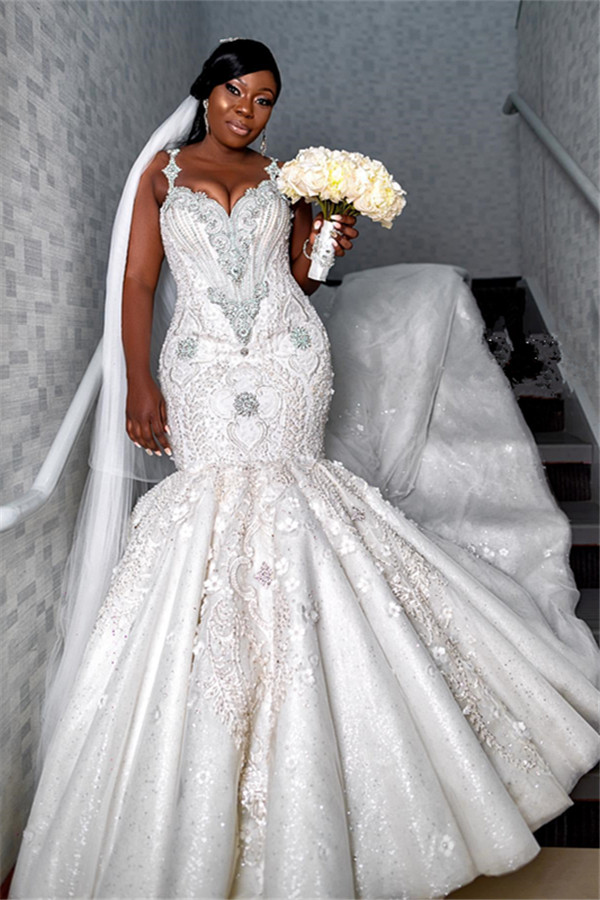 white boho beach wedding dress A-line V-neck Backless Lace Beach Wedding Dresses, SW538