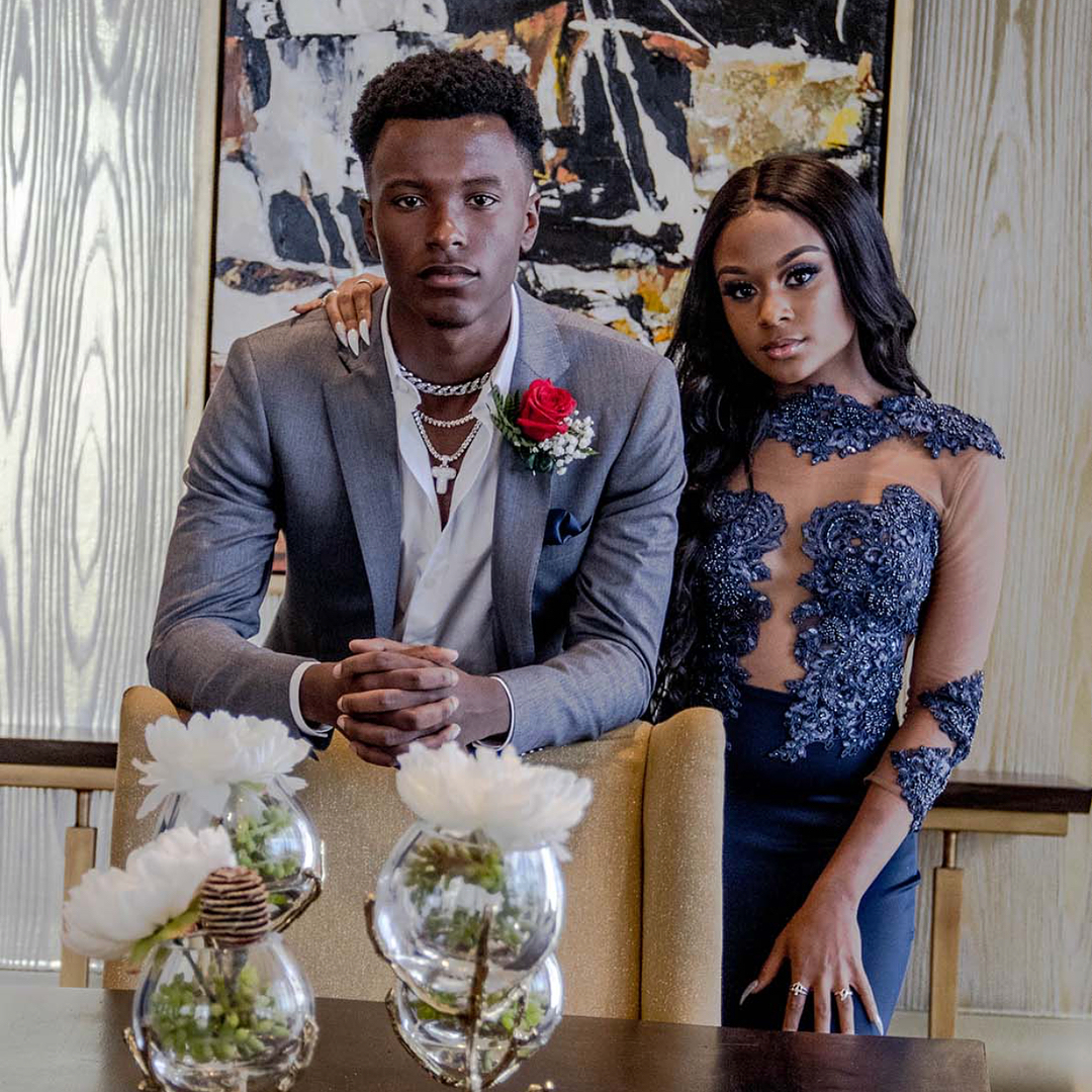 Elegant Mermaid Appliques 3/4 Sleeves Long Prom Dress-newarrivaldress