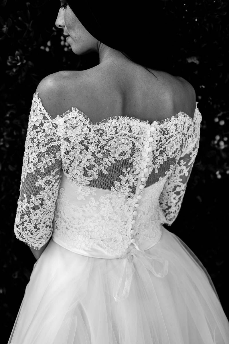Ball Gown Simple Floor-length Half-sleeves Sexy Off The Shoulder Wedding Dresses-newarrivaldress
