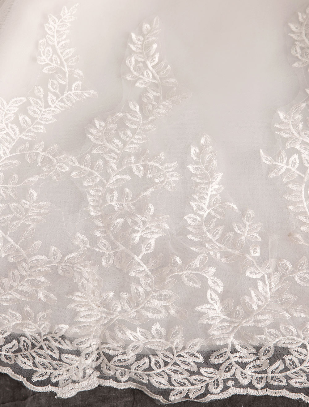 Princess Wedding Dresses Lace Illusion Neckline Half Sleeve Floor Length Bridal Gown-newarrivaldress