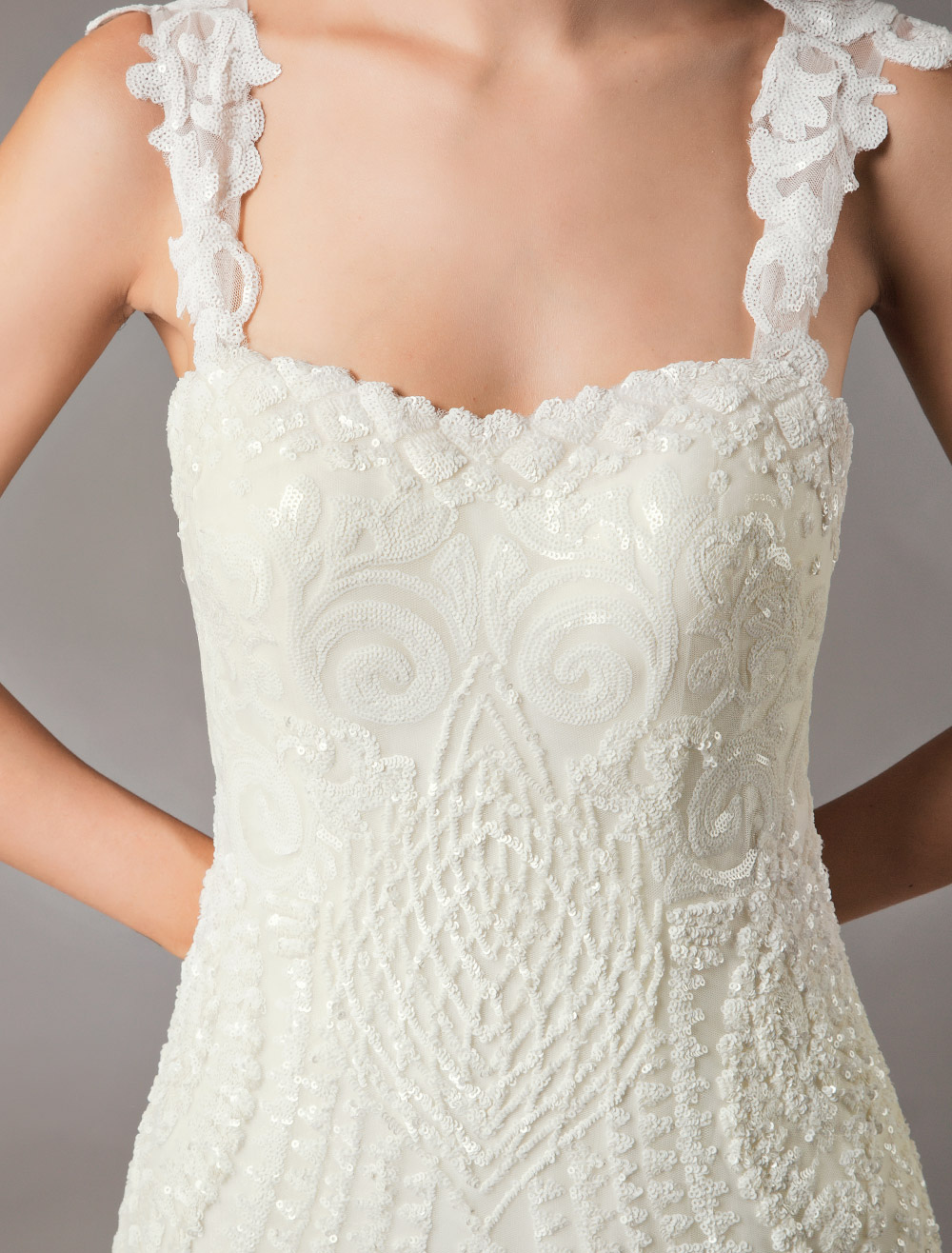 Mermaid-Wedding-Dresses-Luxury-Straps-Sequin-Lace-Tulle-Chapel-Train-Bridal-Gowns-newarrivaldress