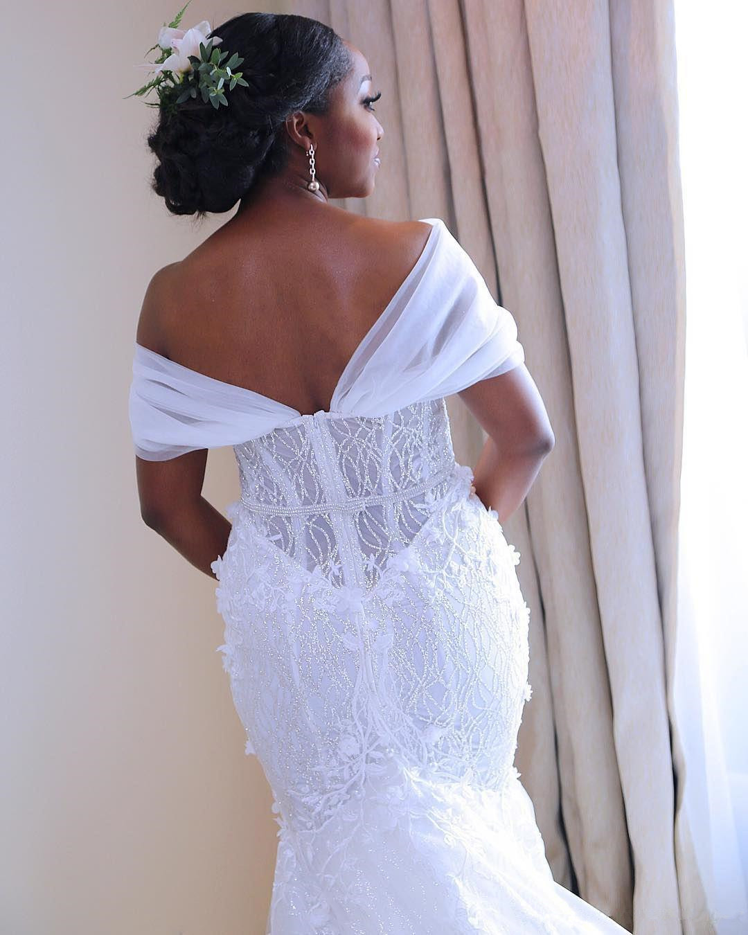Elegant New Arrival Sexy Off The Shoulder Mermaid Wedding Dresses |Online Bridal Gowns-newarrivaldress