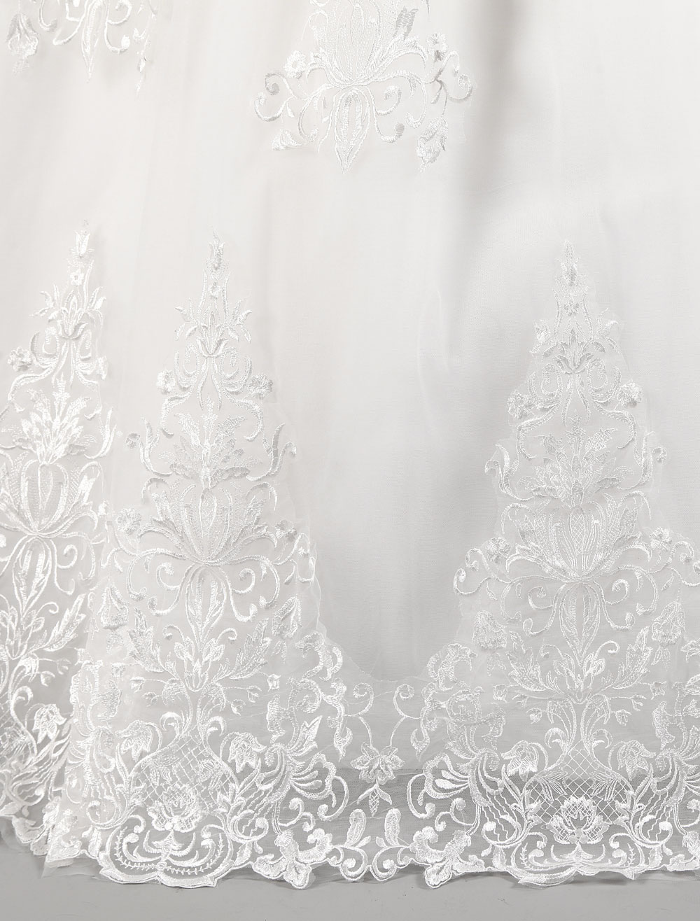 Wedding Dresses Princess Lace Off The Shoulder Bridal Gown Half Sleeve Floor Length Bridal Dress-newarrivaldress