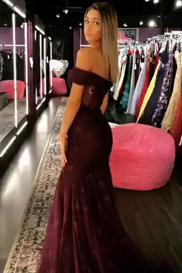 Mermaid Off-the-Shoulder Sweetheart Long Prom Dress-newarrivaldress