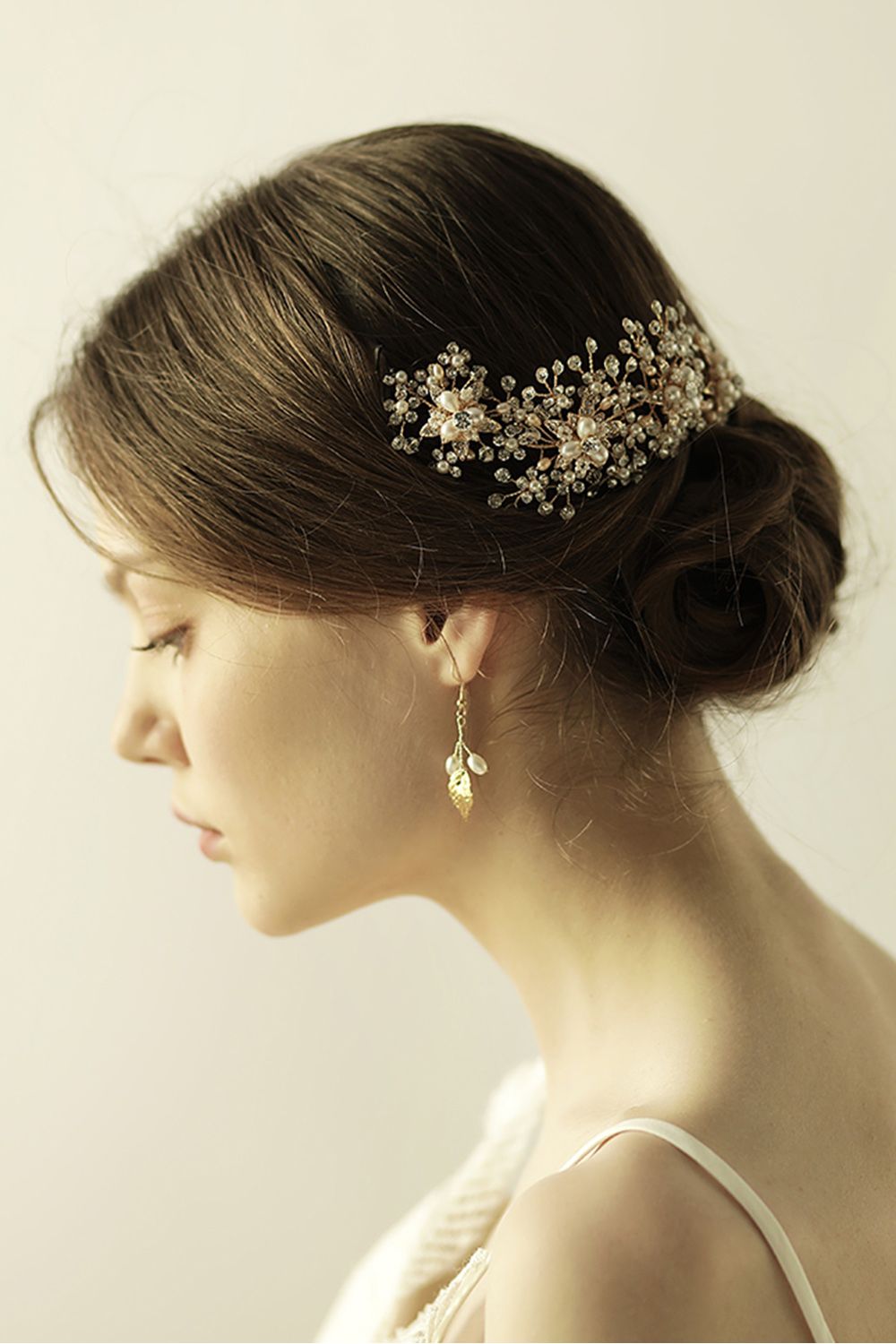 Luxury glamourous Alloy＆Rhinestone Special Occasion ＆Wedding Headbands Headpiece with Imitation Pearls-newarrivaldress