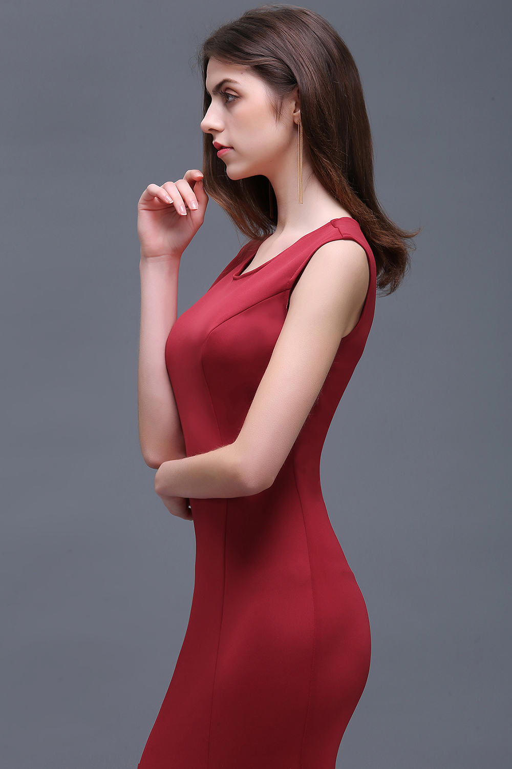 BETHANY | Sheath Scoop Floor-Length Elegant Evening Dresses-newarrivaldress