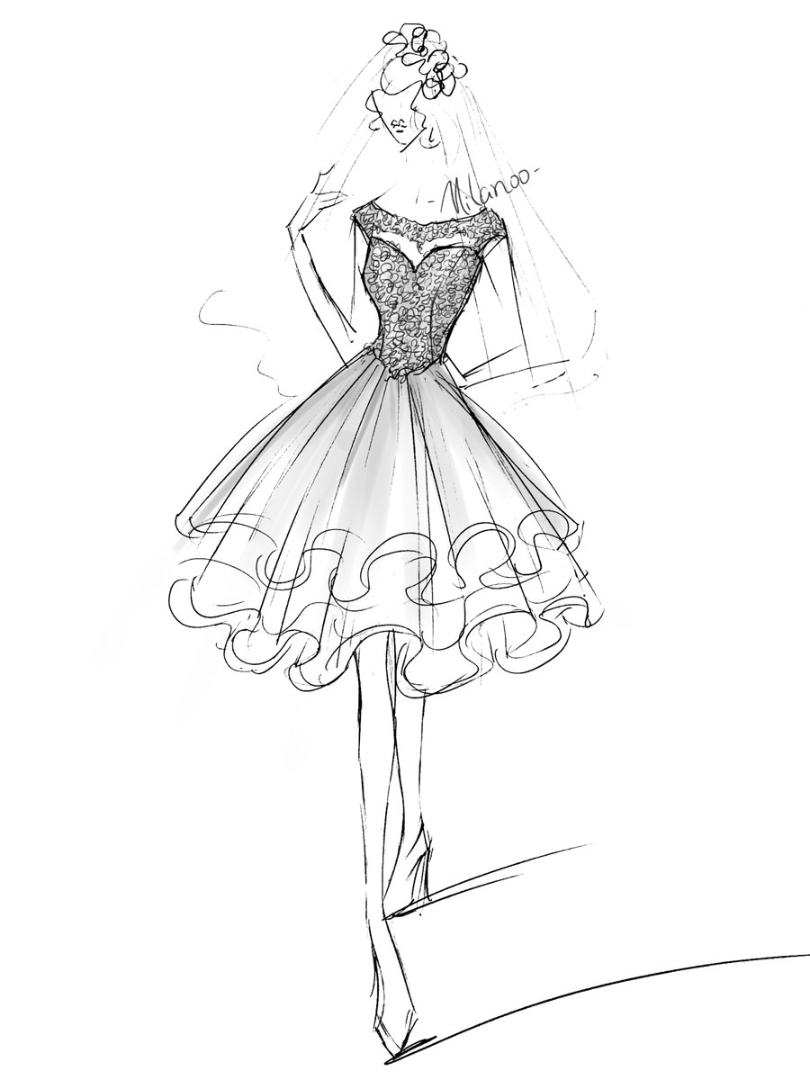 Wedding Dresses 2021 A Line Jewel Neck Sleeveless Natural Waist Tulle Short Bridal Dress-newarrivaldress