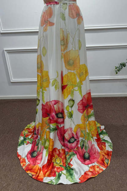 Charming Halter Sleeveless Sequined A-Line Prom Dress - Prom Dresses