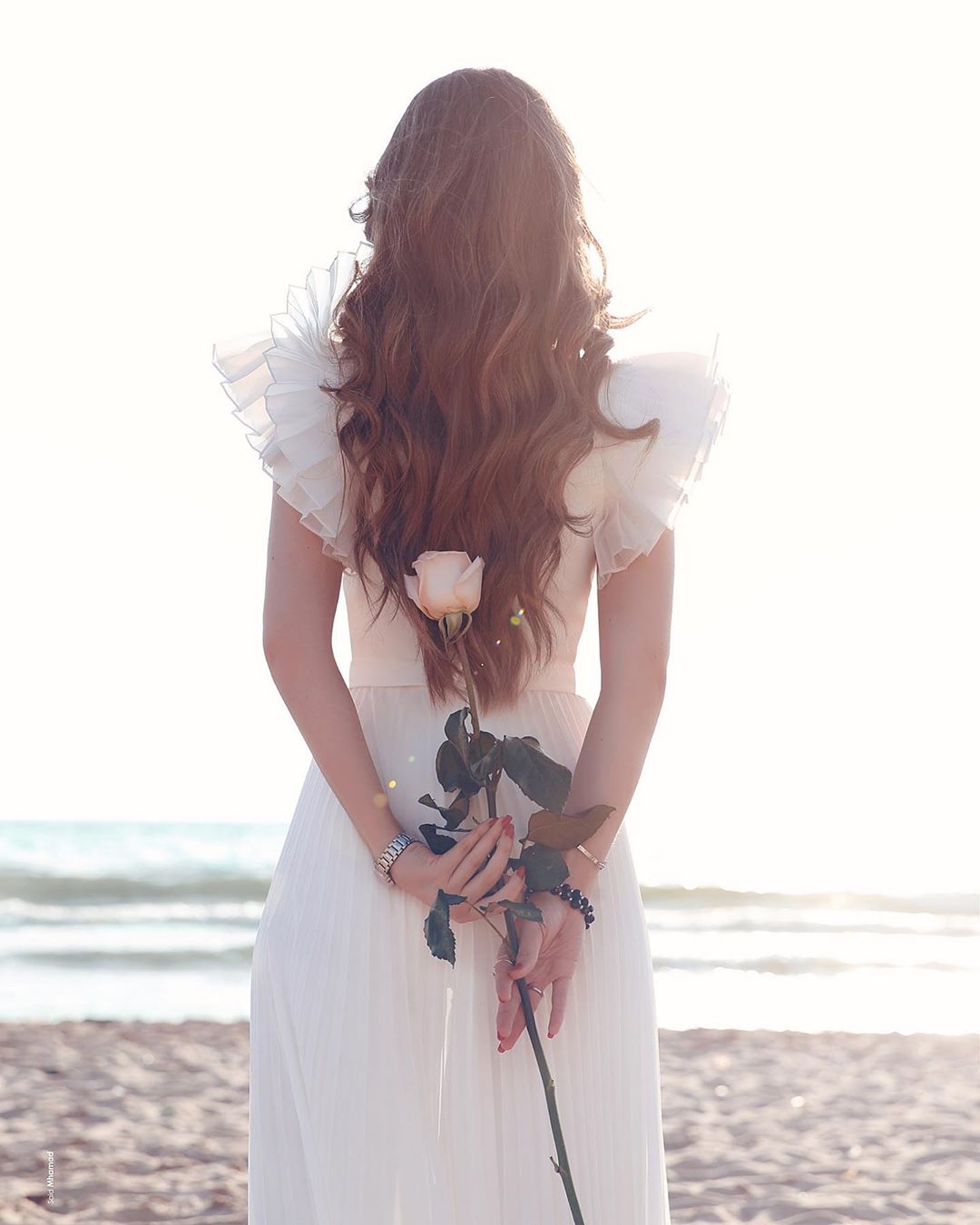 A-line Chiffon V-neck Wedding Dresses | Sexy Short Sleeve Floor Length Tulle Bridal Gowns-newarrivaldress