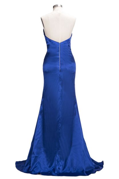 TERESA | Mermaid Floor Length V-neck Sleeveless Split Prom Dresses-newarrivaldress