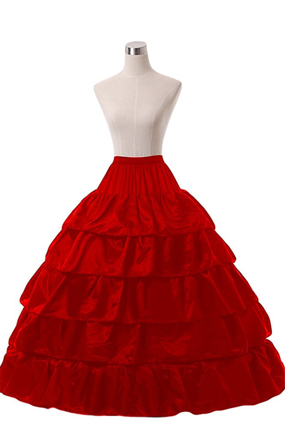 Cute Taffeta Scalloped Edge Ball Gown Party Petticoats-newarrivaldress