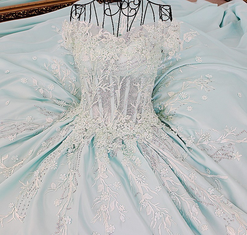 Sequins Off-The-Shoulder Applique Ball Gown Chapel Train Evening Dresses-newarrivaldress