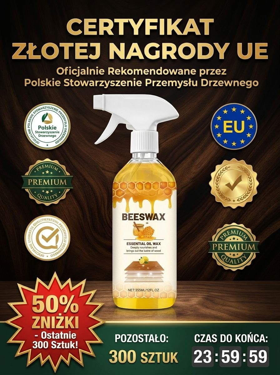 Spray do naprawy mebli miodowych