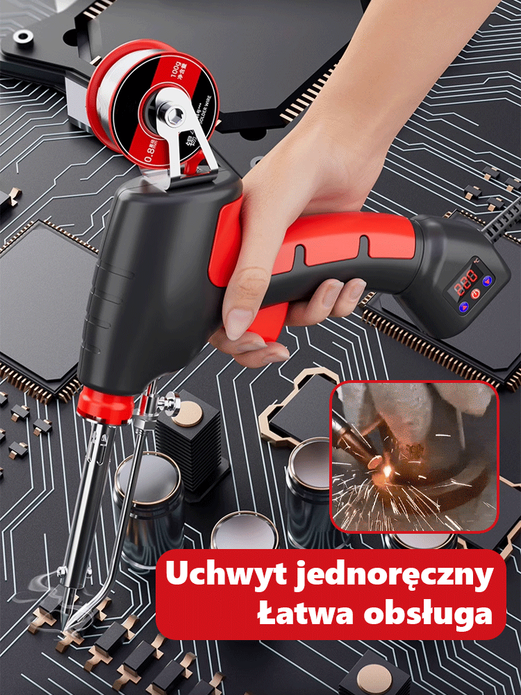 Przemysłowe narzędzie do naprawy w pełni automatycznych spawarek elektrycznych.