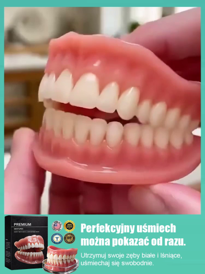 Pełnofunkcyjne protezy zębowe 'Pewny Uśmiech'