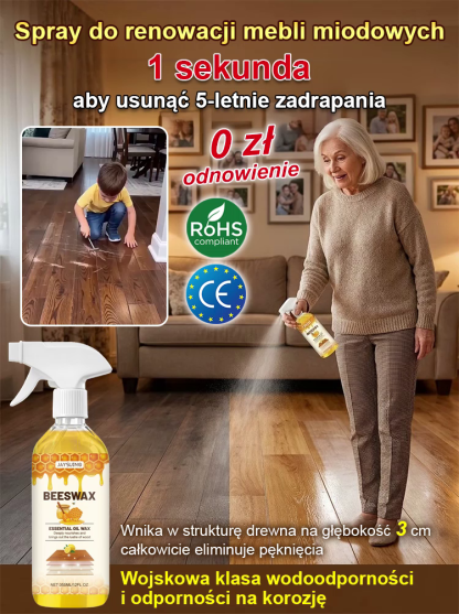 Spray do naprawy mebli miodowych
