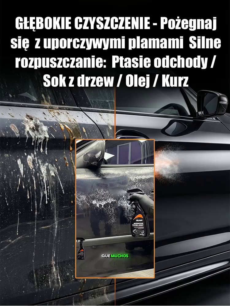 Trzy w jednym: pielęgnacja zarysowań, czyszczenie, powłoka ochronna w sprayu