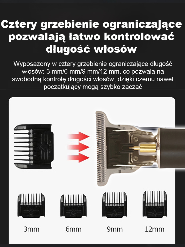 Wielofunkcyjny fryzjer do rzeźbienia