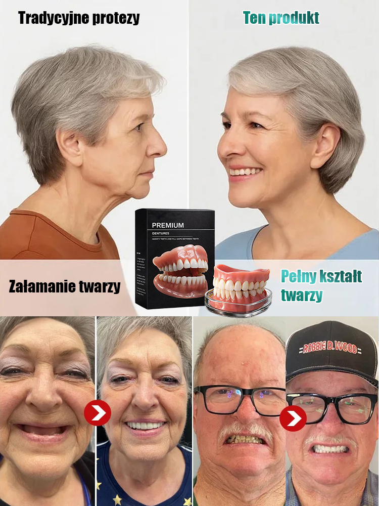 Pełnofunkcyjne protezy zębowe 'Pewny Uśmiech'
