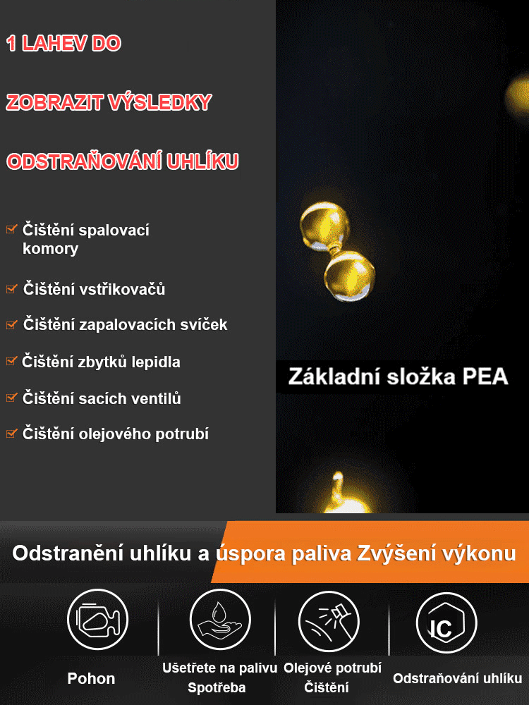 Špičkový výkonný třícestný čistič katalyzátoru