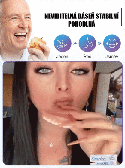 【Potravinářský】termoplastický adhezivní prostředek na zubní protézy